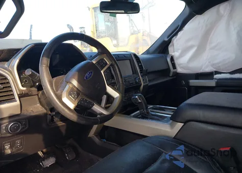 2020 Ford F-150 Lariat from USA, damaged, VIN 1FTEW1E4XLFB03417